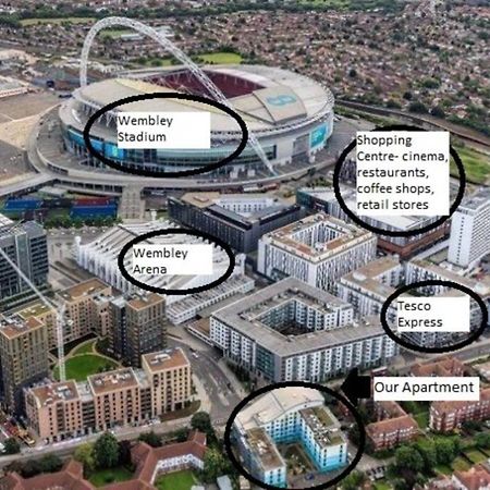 Stylish Wembley Stadium And Ovo Arena Apartment, Londra Dış mekan fotoğraf